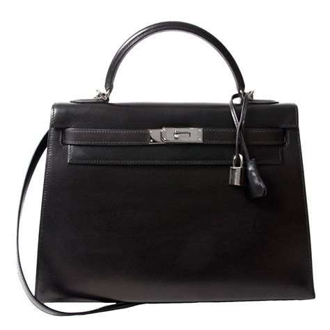 hermes kelly 32 so black